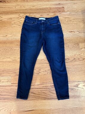 Signature by Levi Strauss Dark Blue Skinny Jeans